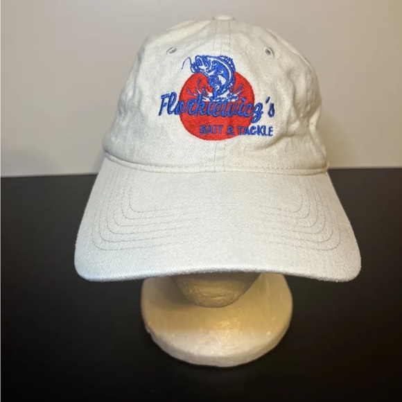 Flockiewiq’s Bait And Tackle Hat Fishing Hat. Bass Crappie Fish Bass Boat - Picture 1 of 5